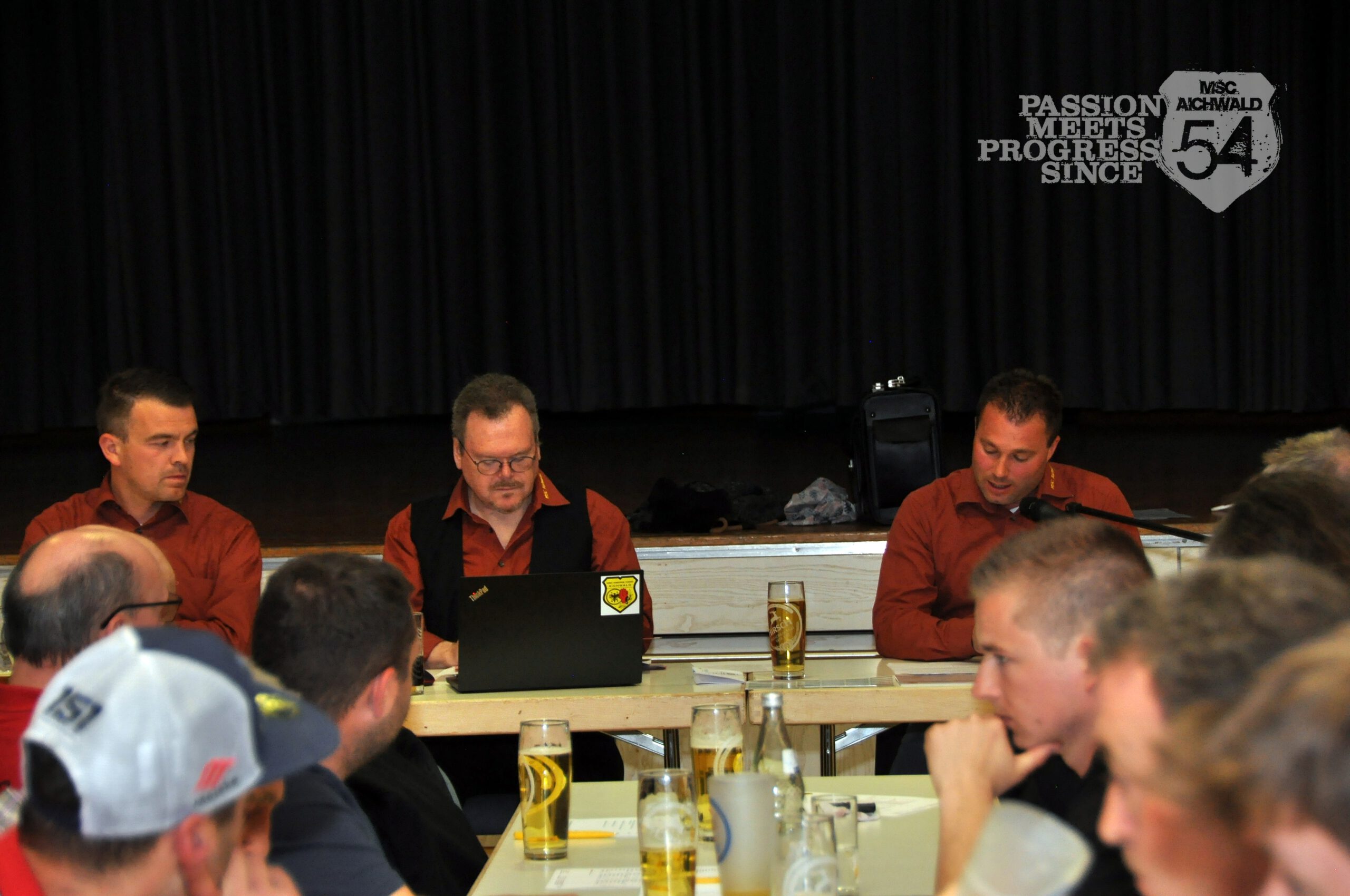 Mitgliederversammlung 2022 MSC Aichwald Passion Meets Progress Since 54