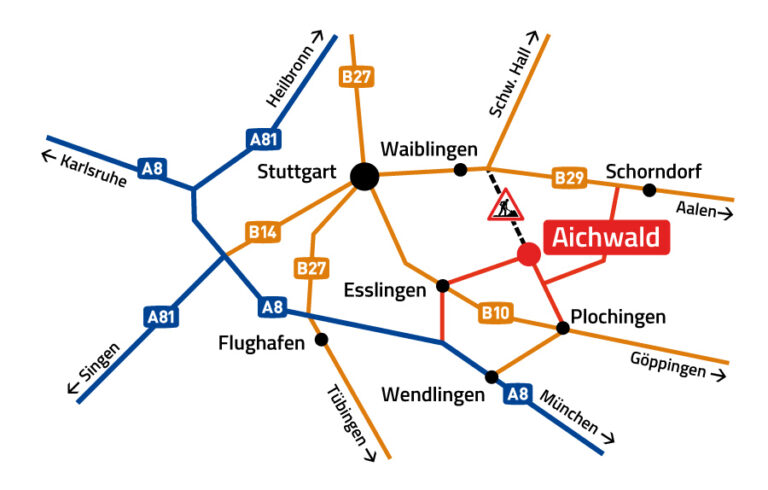 Anfahrtskizze